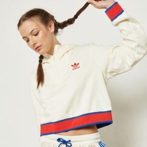 adidas Originals Embellished Arts Crop Hoodie XL